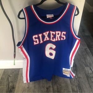 Blue Sixers Basketball Jersey